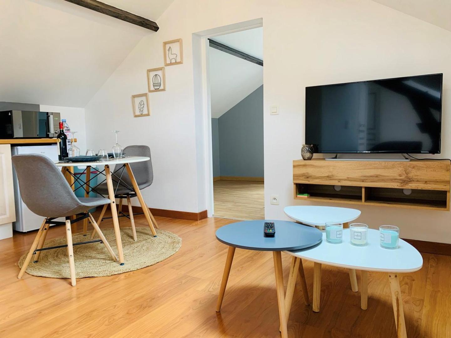 Appartement Au Style Scandinave - Pour Deux Personnes Proche De Chartres Luisant Dış mekan fotoğraf